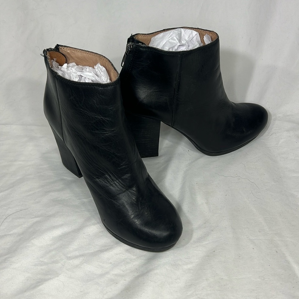 Madewell Caleb Leather Ankle Boot